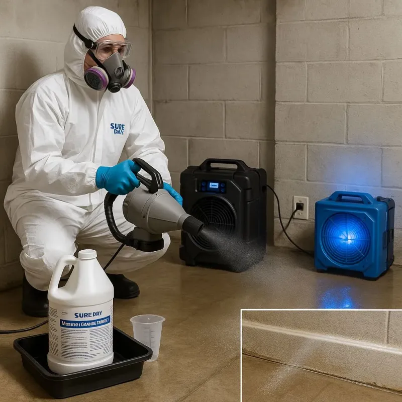 Sanitization and Odor Removal process in Westville, IN