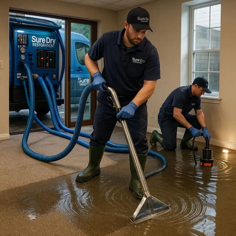 Water Extraction and Removal process in Westville, IN